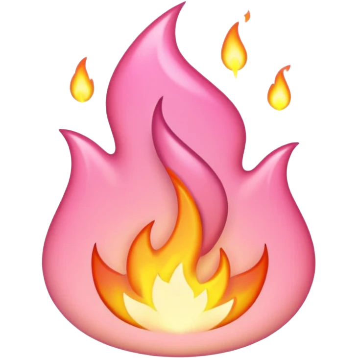 Pale pink fire emoji ios emoji