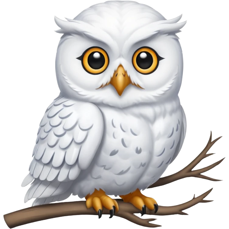 snow owl emoji