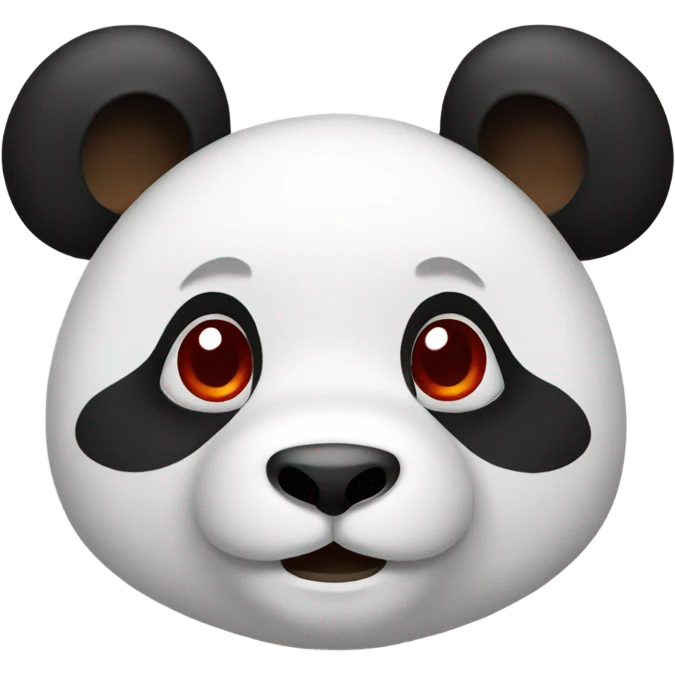 panda rojo emoji