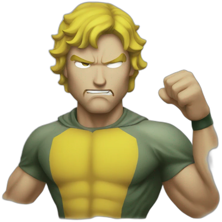 Iron fist emoji