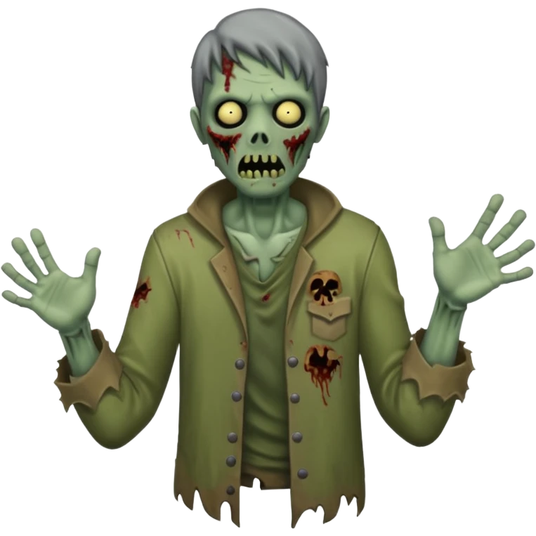 zombie wave emoji