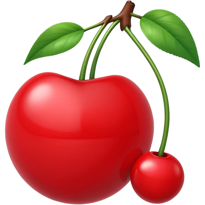 3d cherry emoji