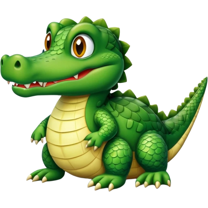 Alligator in a Toto emoji