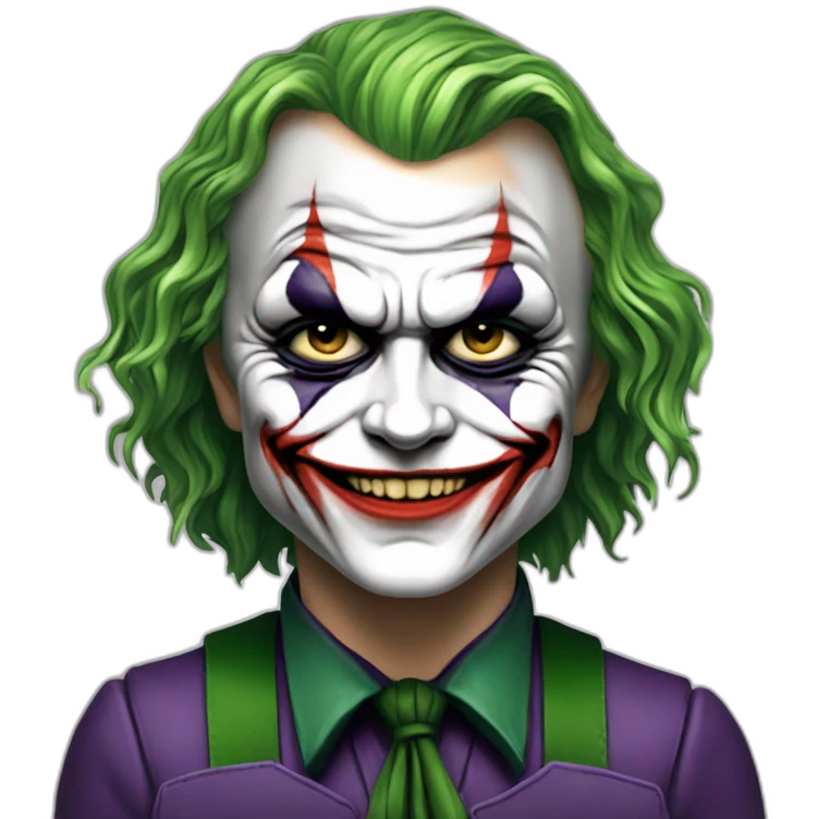 Heath Ledger Joker emoji