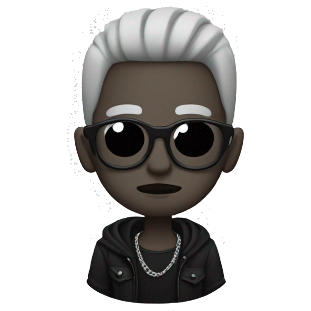 sadboy goth swag emoji