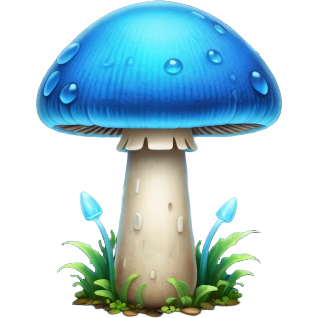 glowing mushroom emoji
