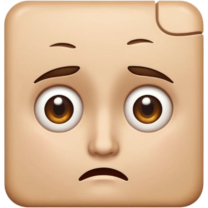 a duhhh face emoji