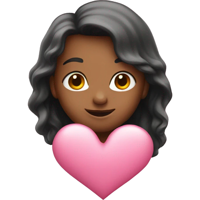 Pink heart  emoji