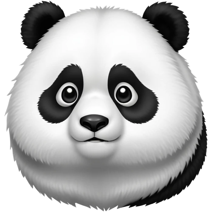 panda giving a side eye emoji
