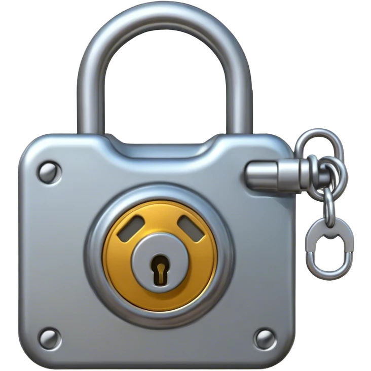 Open lock emoji