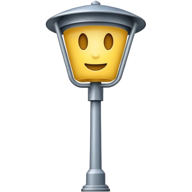 highway streetlight, US emoji