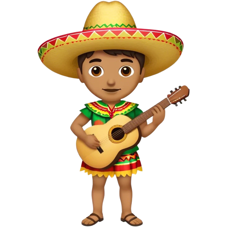 Wearing a cinco de mayo outfit emoji