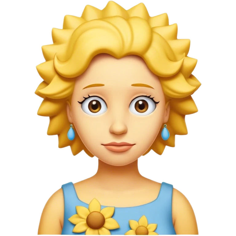 Maggie the simpsons emoji