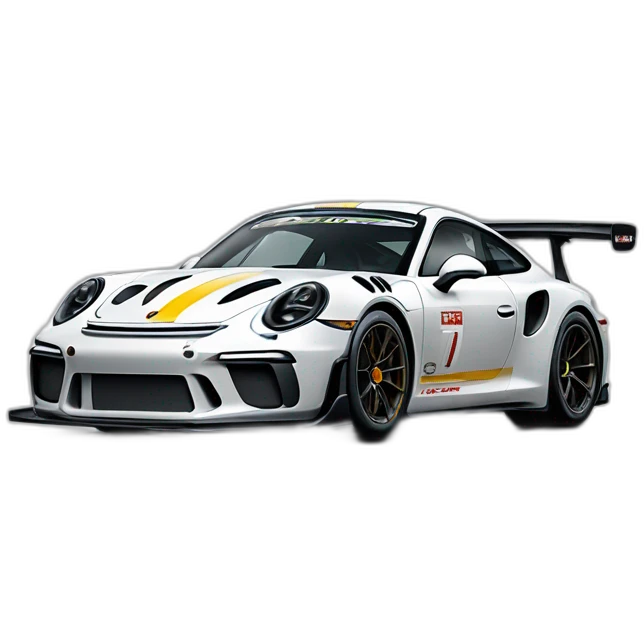 Porsche 992 GT3R emoji