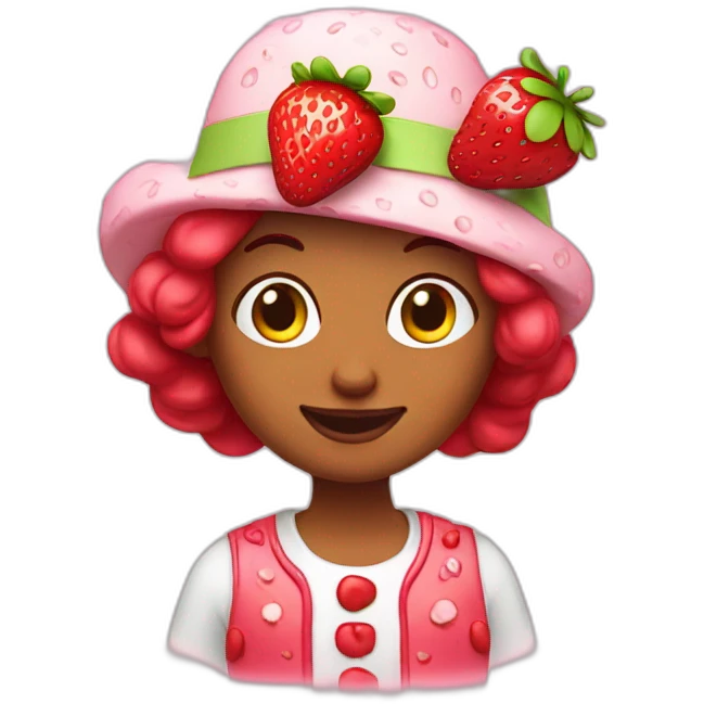 strawberry shortcake emoji