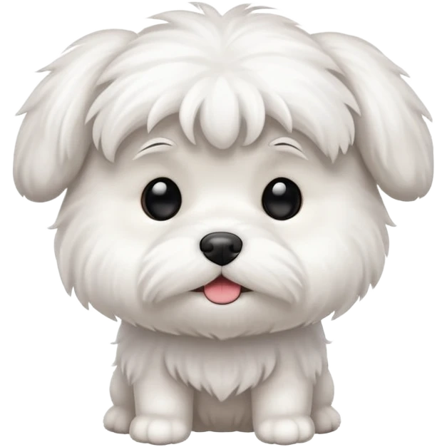 white maltese emoji