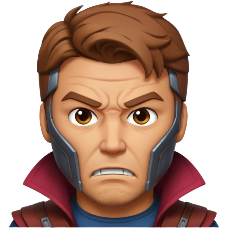 marvel rivals starlord face rage emoji