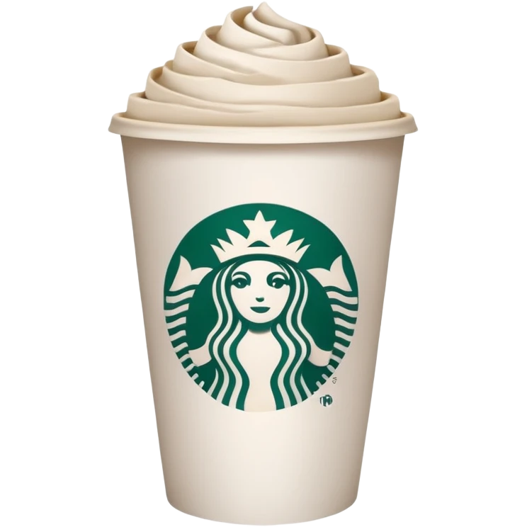  زیباStarbucks emoji
