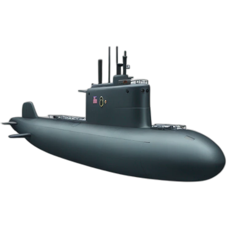 Military-submarine emoji