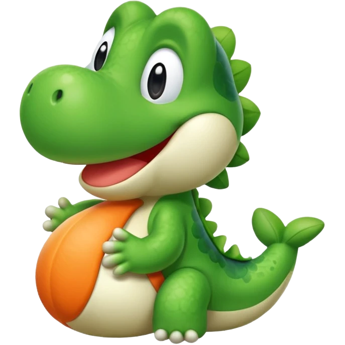 Yoshi from Mario emoji