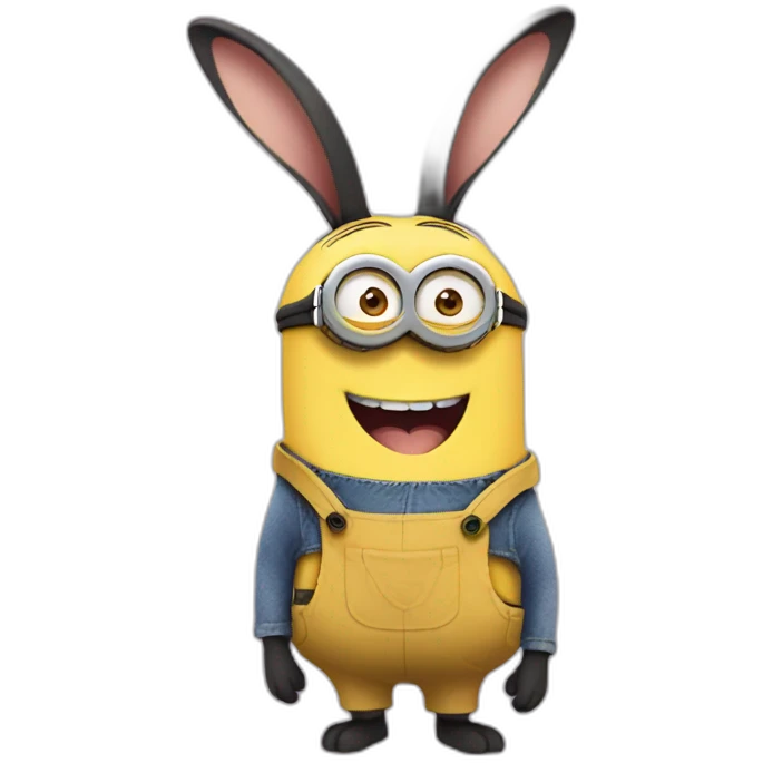 MINIONS AS RABBIT emoji
