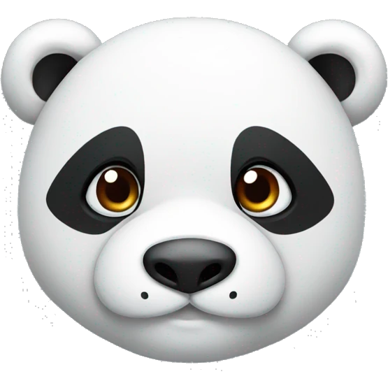 Panda con ice emoji