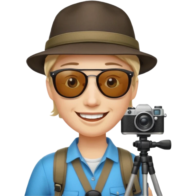 Photo Enthusiast + tripod strap, Tour Group. emoji