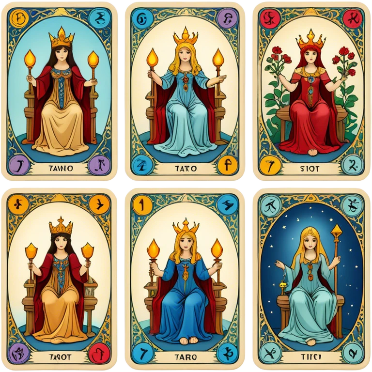 Tarot cards emoji