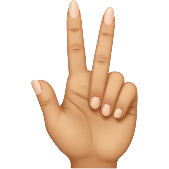 Smiling middle finger emoji