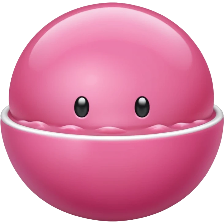 pink soup boll emoji