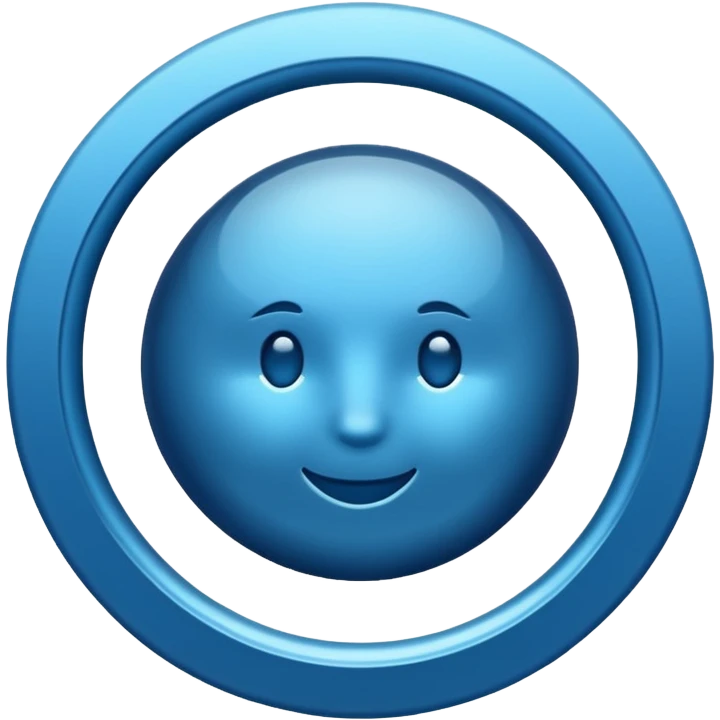 Selo de verificação azul  emoji