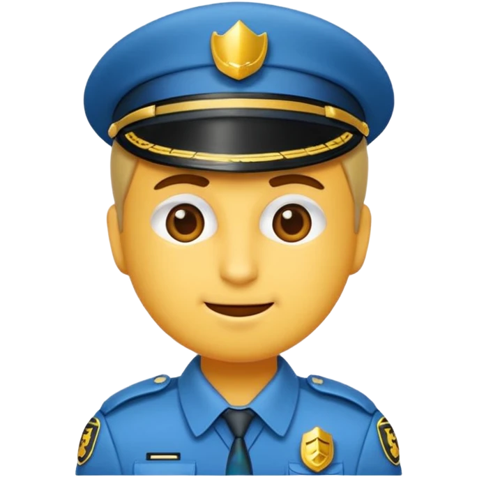 üstüne çizgi atılmış polis emojisi yap emoji