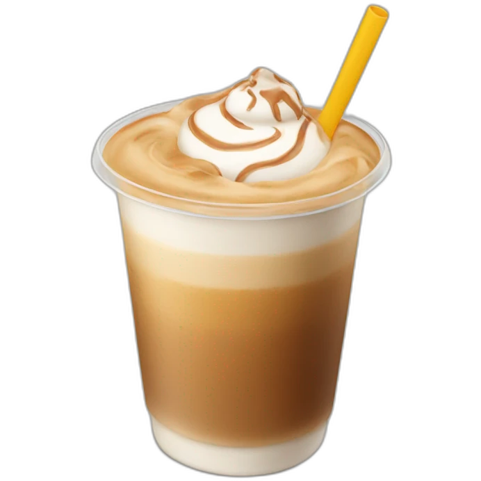 iced latte emoji