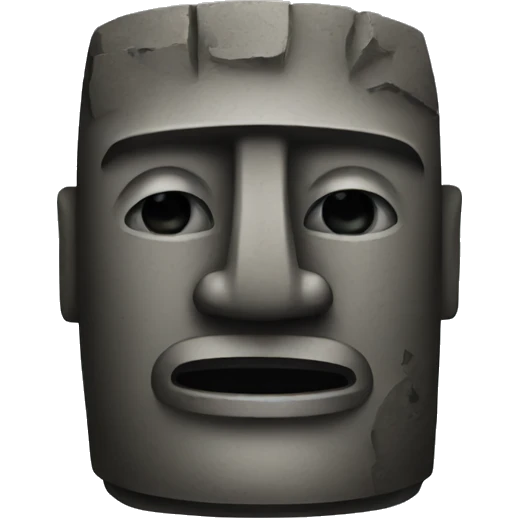 Moai emoji