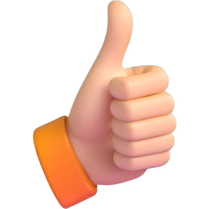 thumbs up emoji