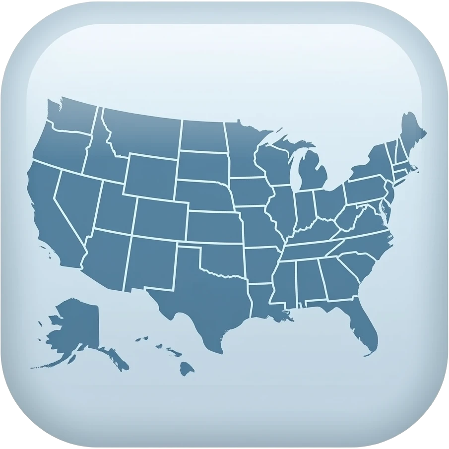 us map icon emoji