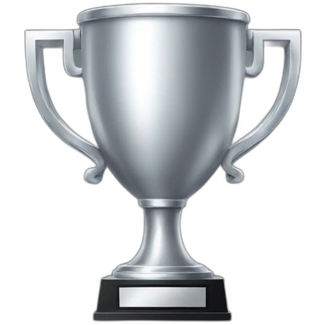 silver trophy emoji