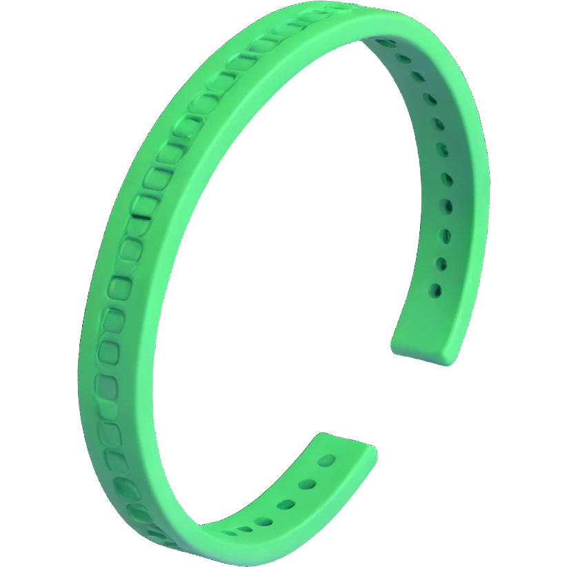 green bracelet emoji