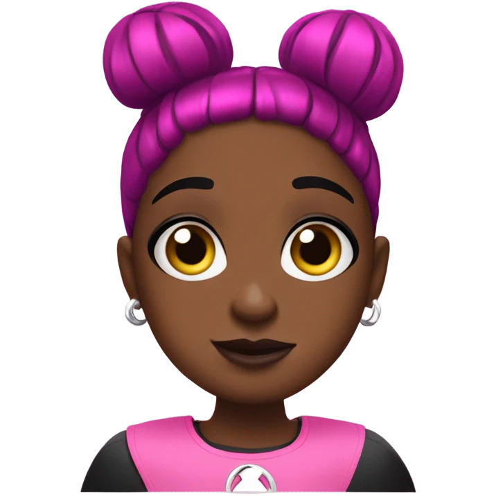 Black Powerpuff Girls ￼ emoji