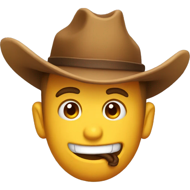  worm cowboy emoji