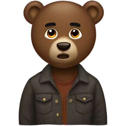 Kanye west bear emoji