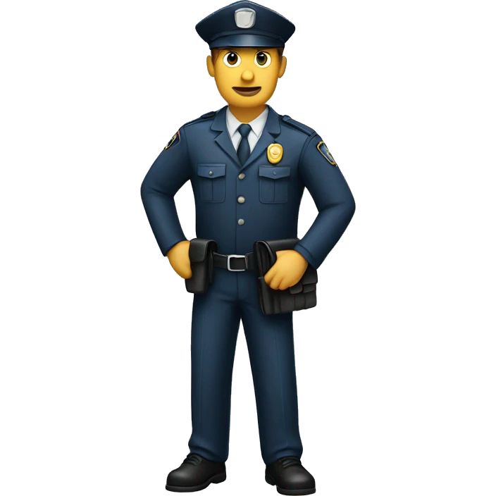 security inspector man emoji