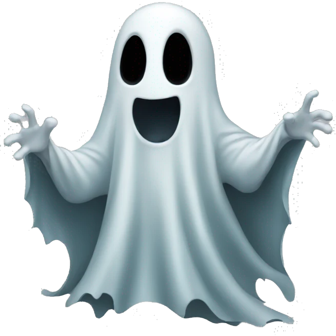 Scary ghost  emoji