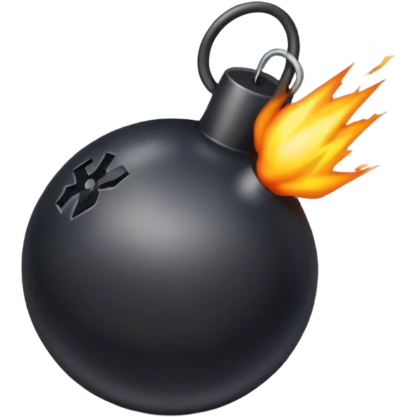 bomb emoji