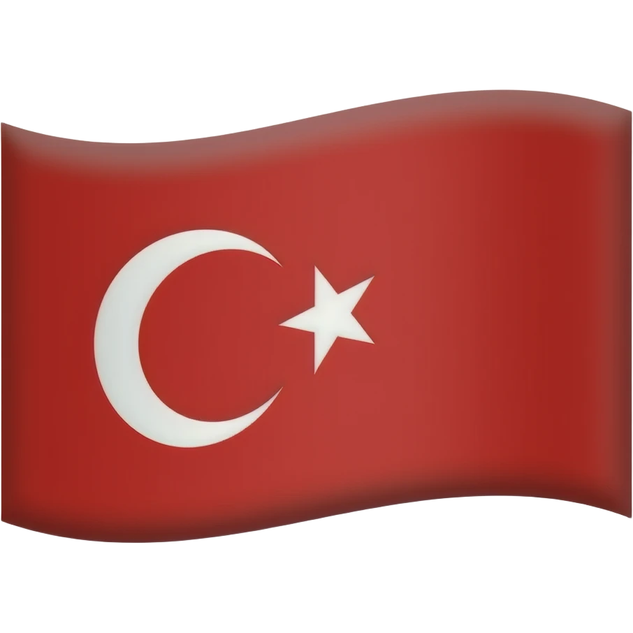 Türk bayrağı emoji