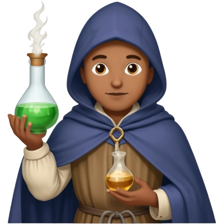 a potion brewer in medieval time emoji