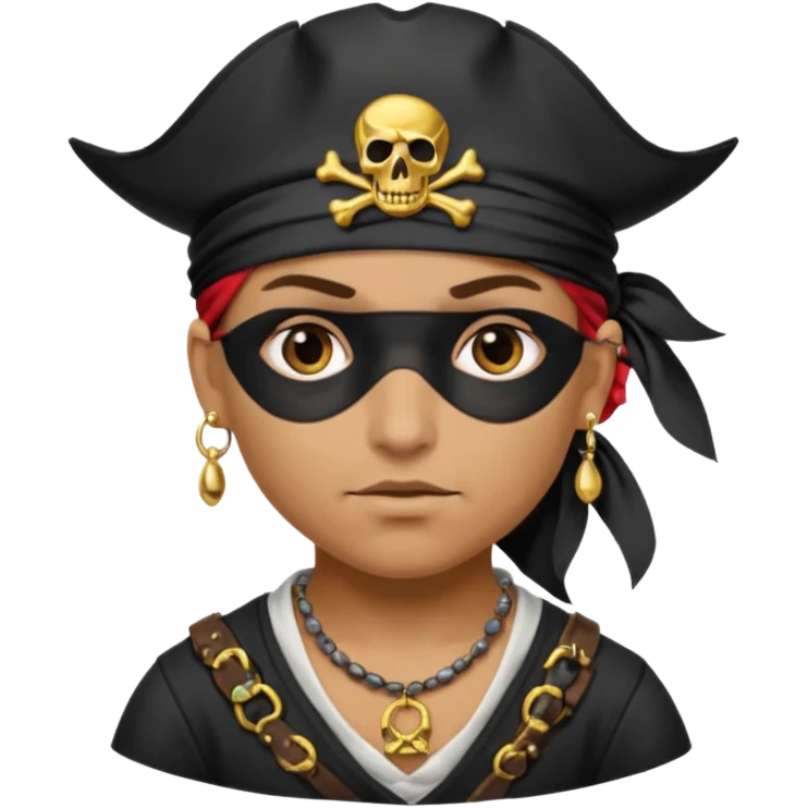Baddie pirate  emoji