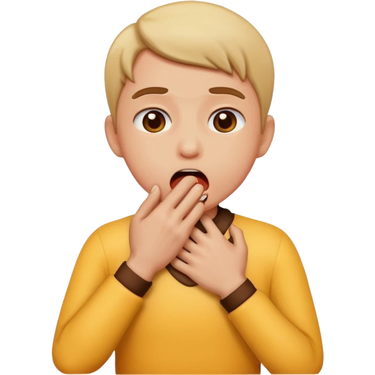 choke myself out emoji