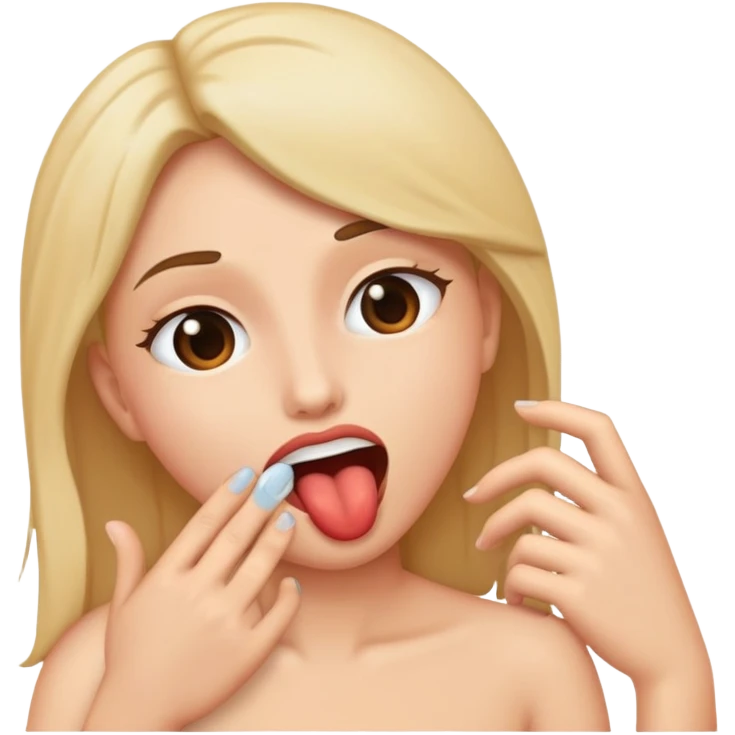 Sucking dick  emoji