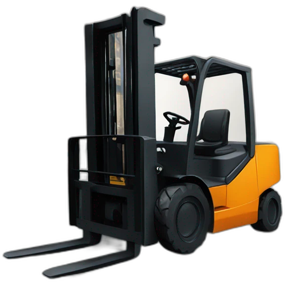 forklift in a warehouse emoji